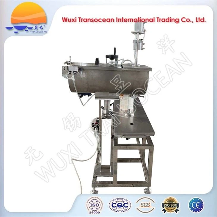Semi-automatic Gravimetric Filling Capping Machine