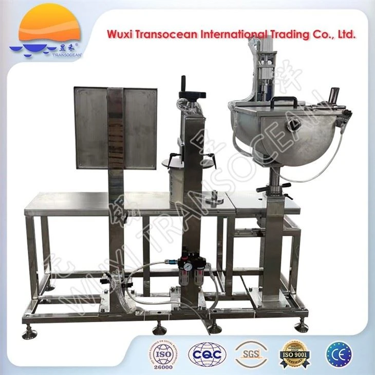 Semi-automatic Gravimetric Filling Capping Machine
